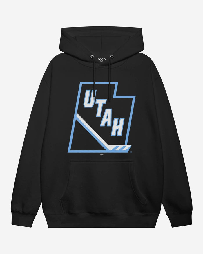 Utah Mammoth Tertiary Logo Hoodie FOCO Black S - FOCO.com