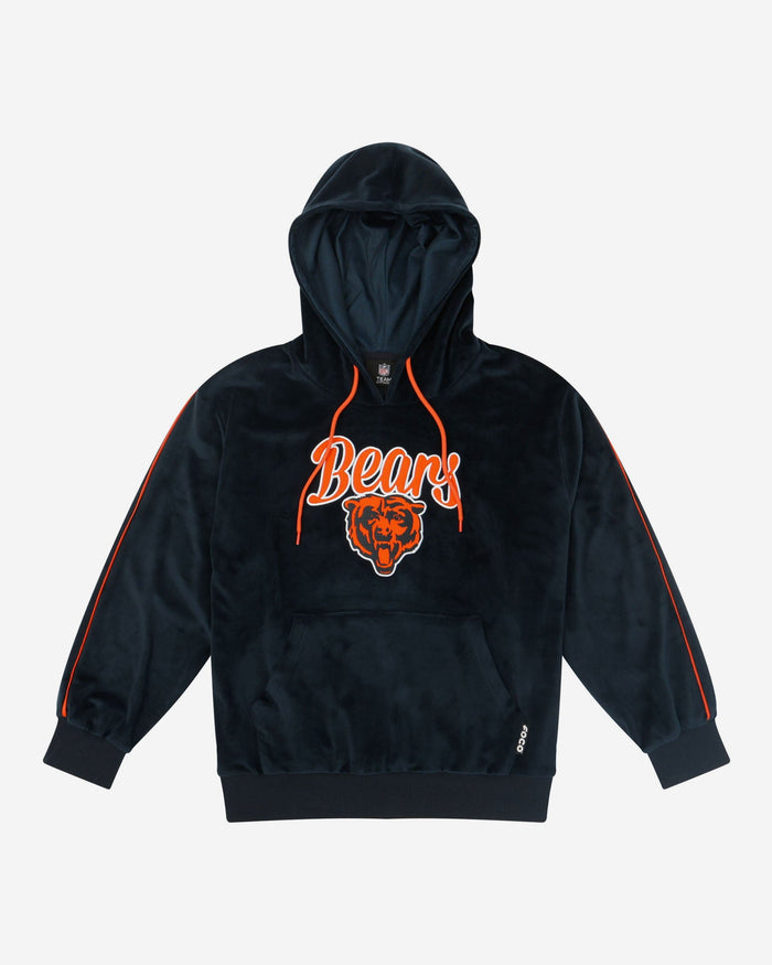 Chicago Bears Womens Velour Hooded Sweatshirt FOCO - FOCO.com
