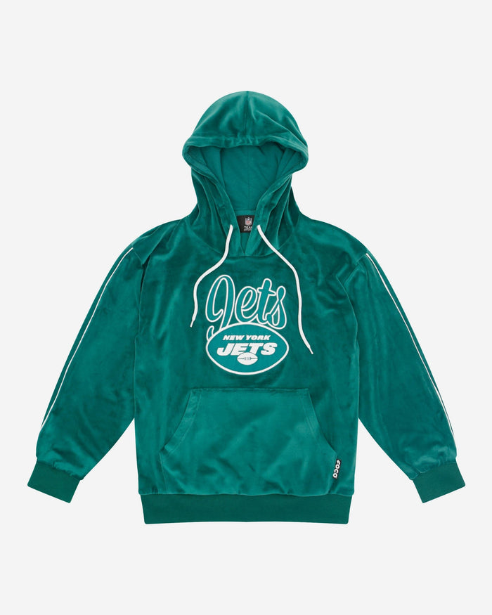 New York Jets Womens Velour Hooded Sweatshirt FOCO - FOCO.com