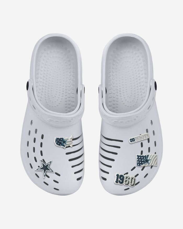 Dallas Cowboys Americana 5 Pack Team Clog Charms FOCO - FOCO.com