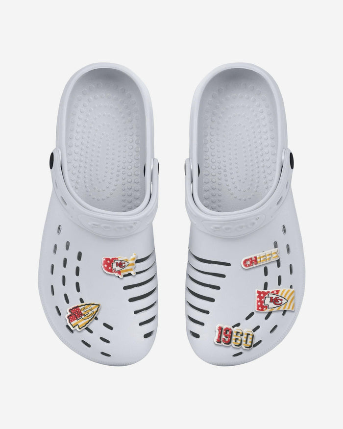 Kansas City Chiefs Americana 5 Pack Team Clog Charms FOCO - FOCO.com