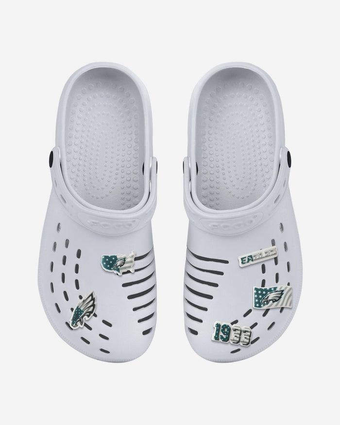 Philadelphia Eagles Americana 5 Pack Team Clog Charms FOCO - FOCO.com