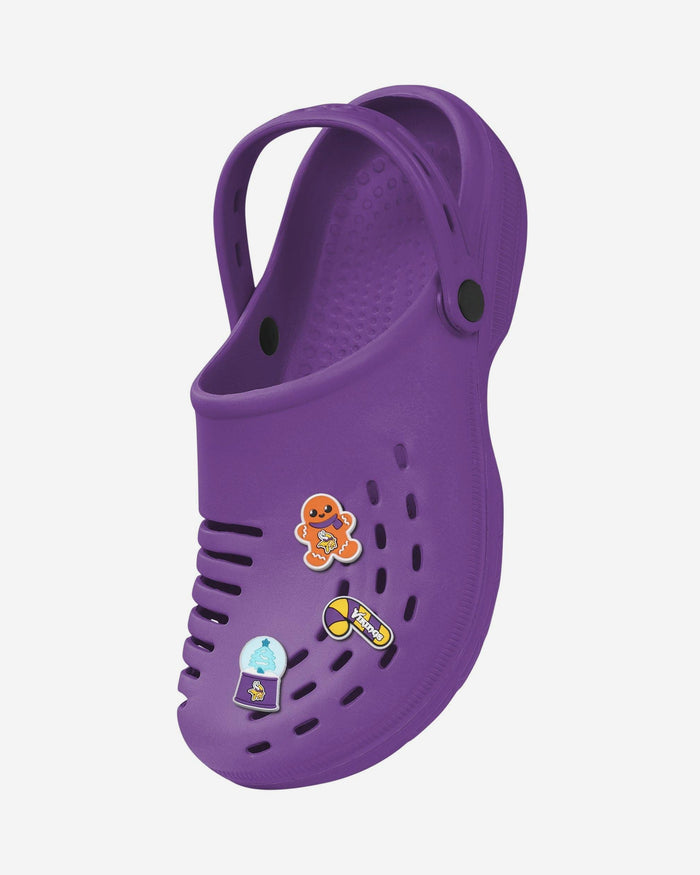 Minnesota Vikings 6 Pack Holiday Team Clog Charms FOCO - FOCO.com