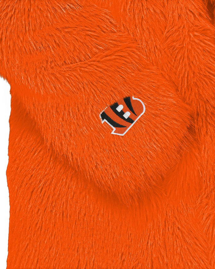 Cincinnati Bengals Faux Fur Long Jacket