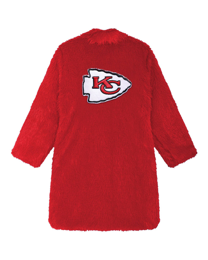 Kansas City Chiefs Faux Fur Long Jacket