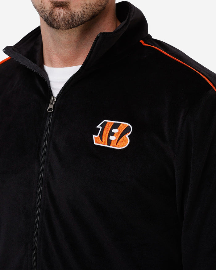 Cincinnati Bengals Velour Zip Up Top FOCO - FOCO.com