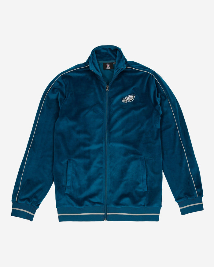 Philadelphia Eagles Velour Zip Up Top FOCO - FOCO.com