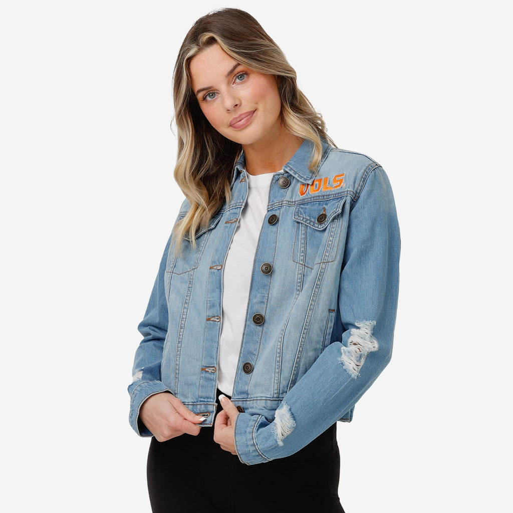 Tennessee Volunteers Womens Denim Days Jacket FOCO S - FOCO.com