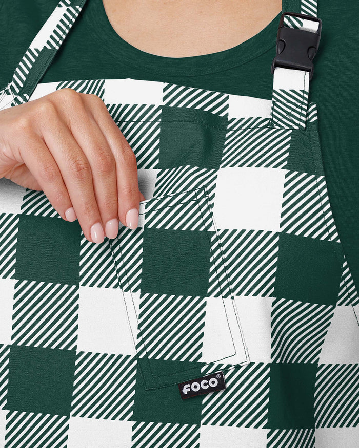 Michigan State Spartans Plaid Chef Set FOCO - FOCO.com