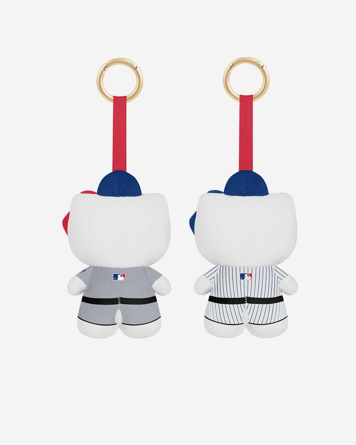 Chicago Cubs 2 Pack Mini Plush Hello Kitty® Bag Charm Keychain FOCO - FOCO.com
