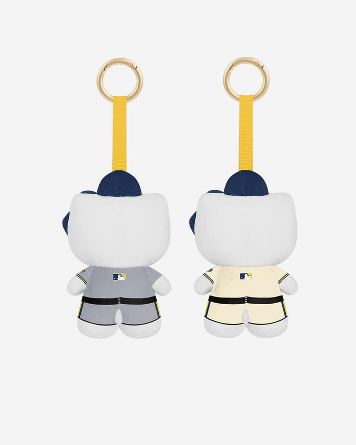 Milwaukee Brewers 2 Pack Mini Plush Hello Kitty® Bag Charm Keychain FOCO - FOCO.com