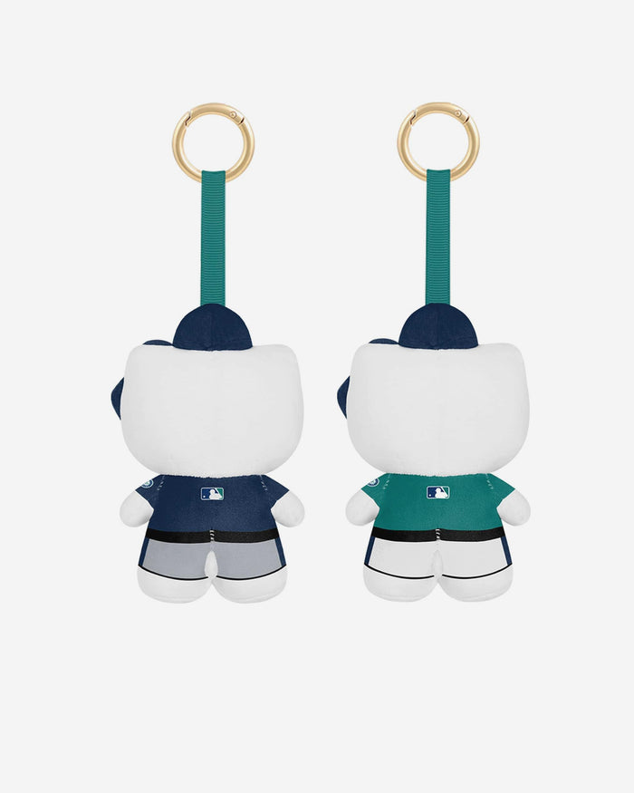 Seattle Mariners 2 Pack Mini Plush Hello Kitty® Bag Charm Keychain FOCO - FOCO.com