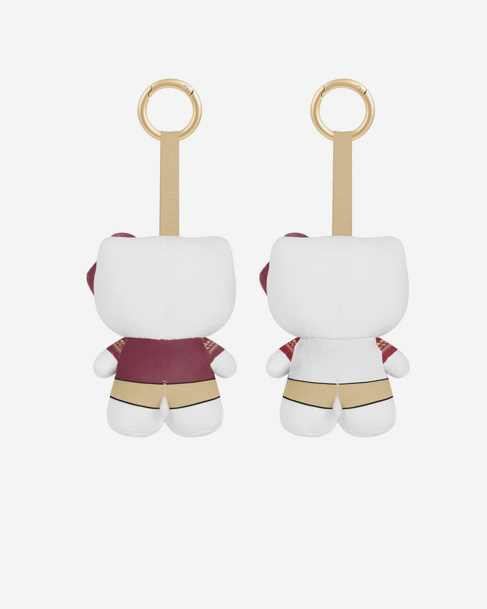 Florida State Seminoles 2 Pack Mini Plush Hello Kitty® Bag Charm Keychain FOCO - FOCO.com