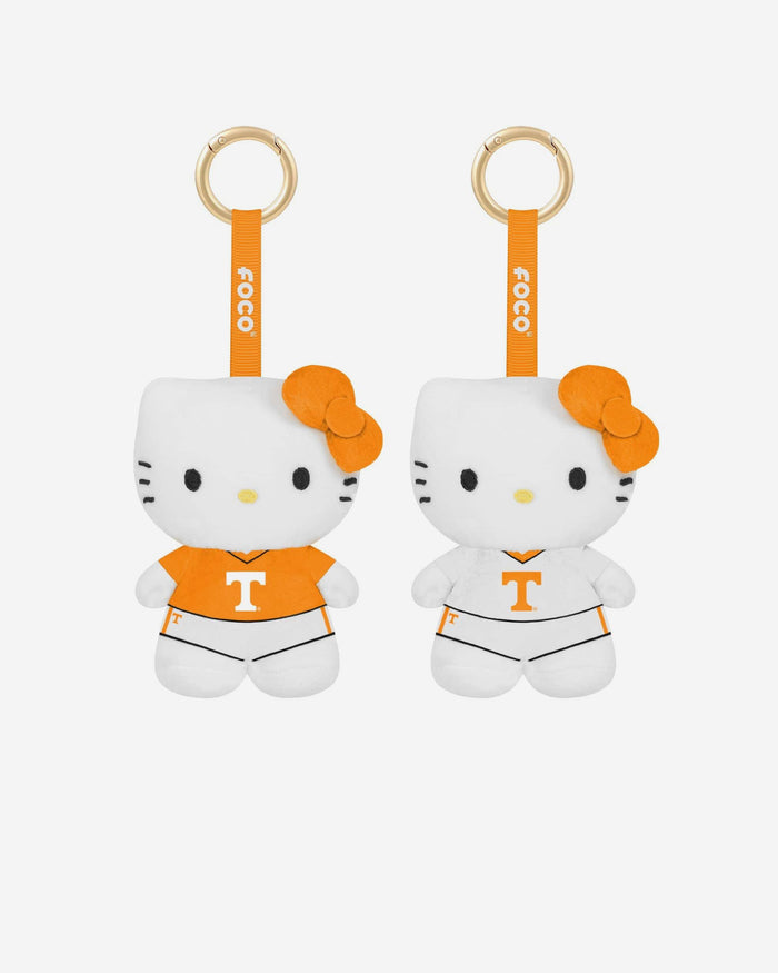 Tennessee Volunteers 2 Pack Mini Plush Hello Kitty® Bag Charm Keychain FOCO - FOCO.com