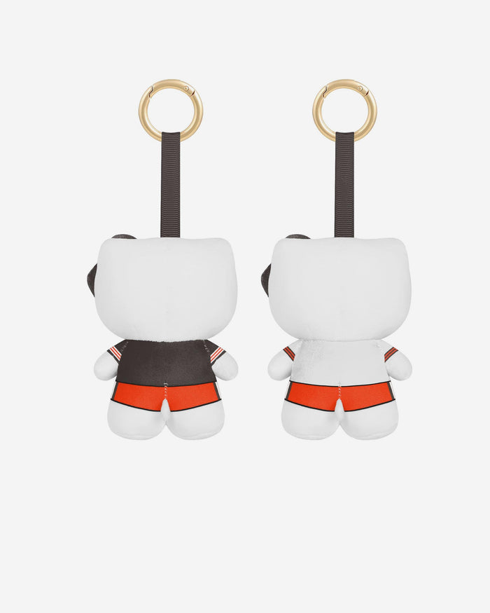 Cleveland Browns 2 Pack Mini Plush Hello Kitty® Bag Charm Keychain FOCO - FOCO.com