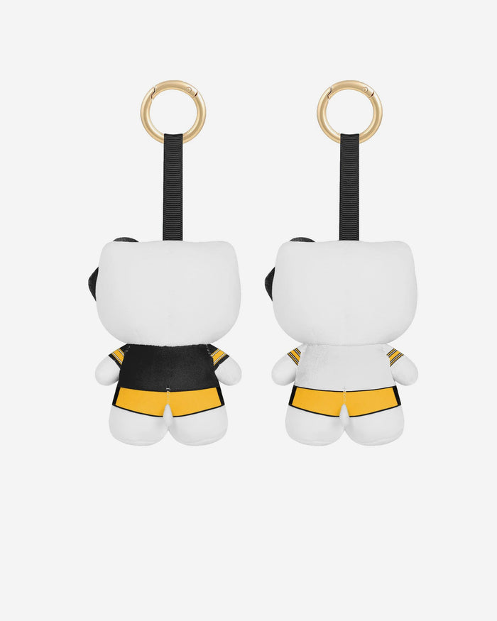 Pittsburgh Steelers 2 Pack Mini Plush Hello Kitty® Bag Charm Keychain FOCO - FOCO.com