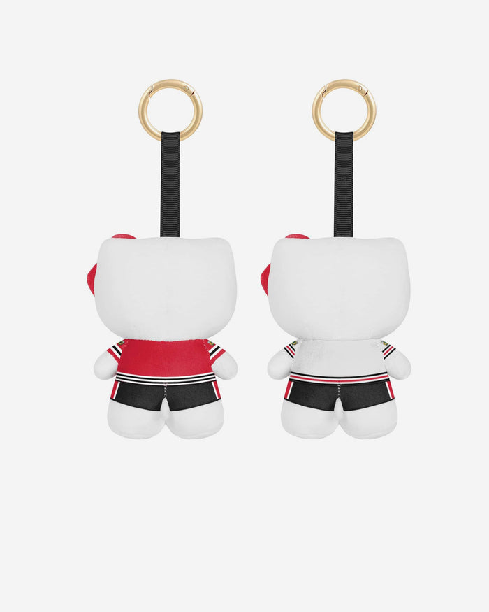 Chicago Blackhawks 2 Pack Mini Plush Hello Kitty® Bag Charm Keychain FOCO - FOCO.com