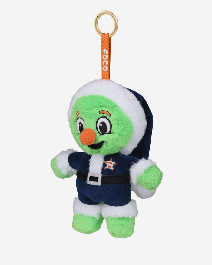 Houston Astros Plush Mascot Santa Bag Charm Keychain FOCO - FOCO.com