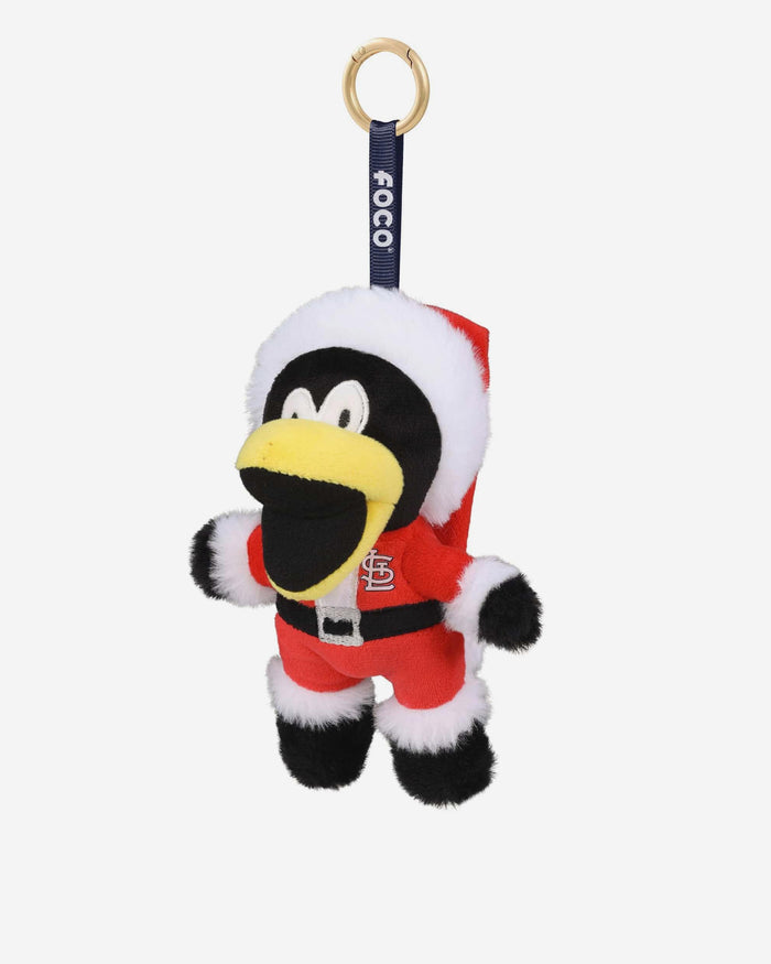St Louis Cardinals Plush Mascot Santa Bag Charm Keychain FOCO - FOCO.com