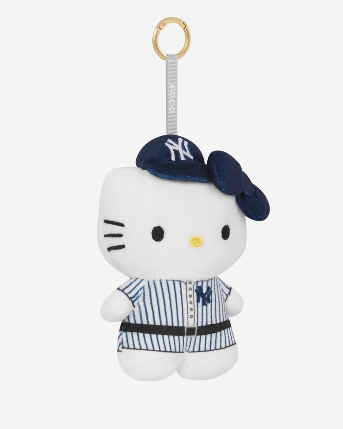 New York Yankees Plush Hello Kitty® Bag Charm Keychain FOCO - FOCO.com