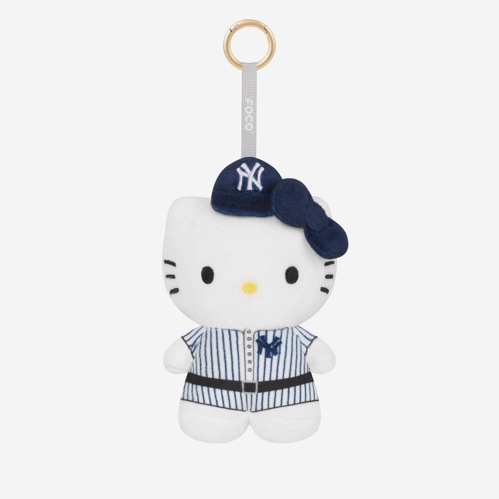 New York Yankees Plush Hello Kitty® Bag Charm Keychain FOCO - FOCO.com