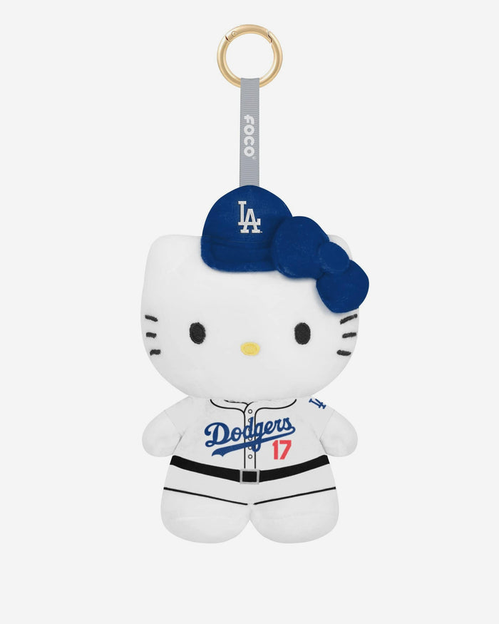 Shohei Ohtani Los Angeles Dodgers Plush Hello Kitty® Bag Charm Keychain FOCO - FOCO.com
