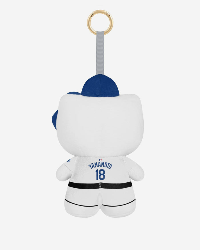 Yoshinobu Yamamoto Los Angeles Dodgers Plush Hello Kitty® Bag Charm Keychain FOCO - FOCO.com