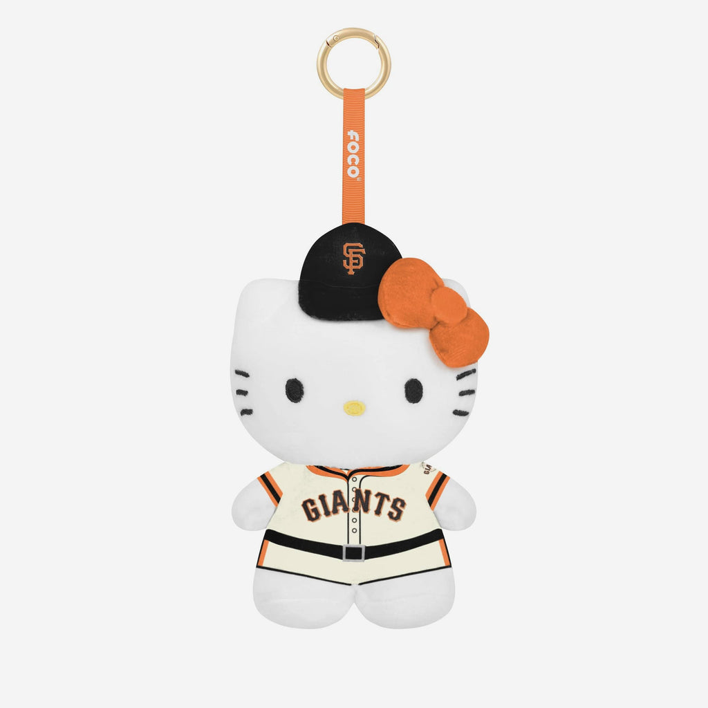 San Francisco Giants Plush Hello Kitty® Bag Charm Keychain FOCO - FOCO.com