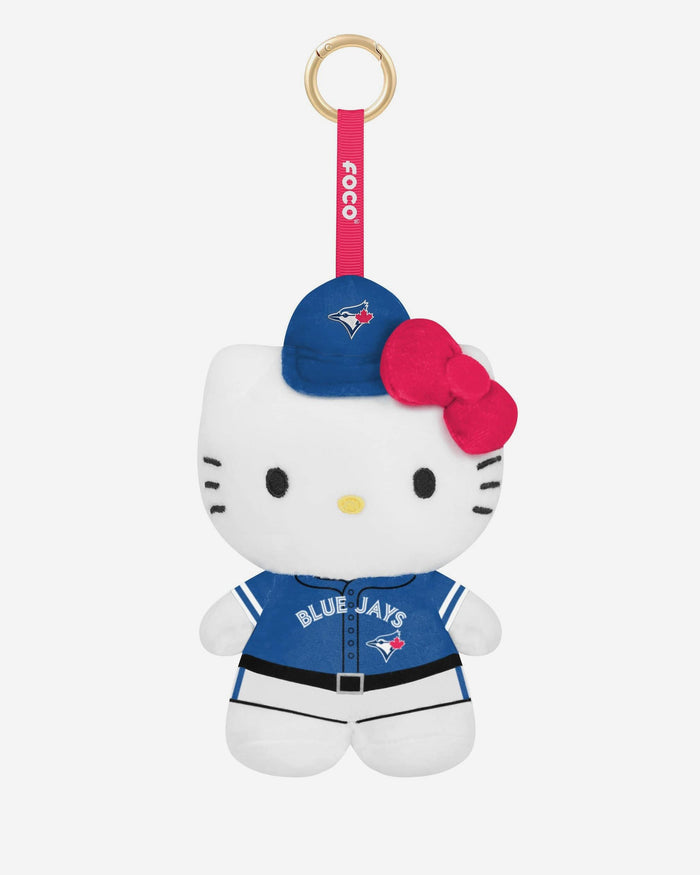 Toronto Blue Jays Plush Hello Kitty® Bag Charm Keychain FOCO - FOCO.com