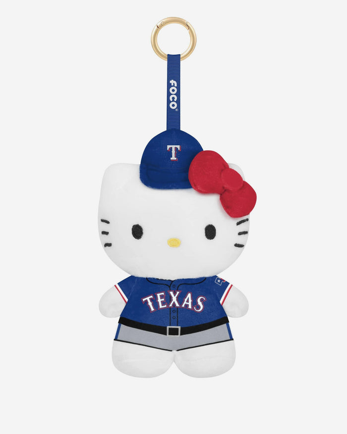 Texas Rangers Plush Hello Kitty® Bag Charm Keychain FOCO - FOCO.com