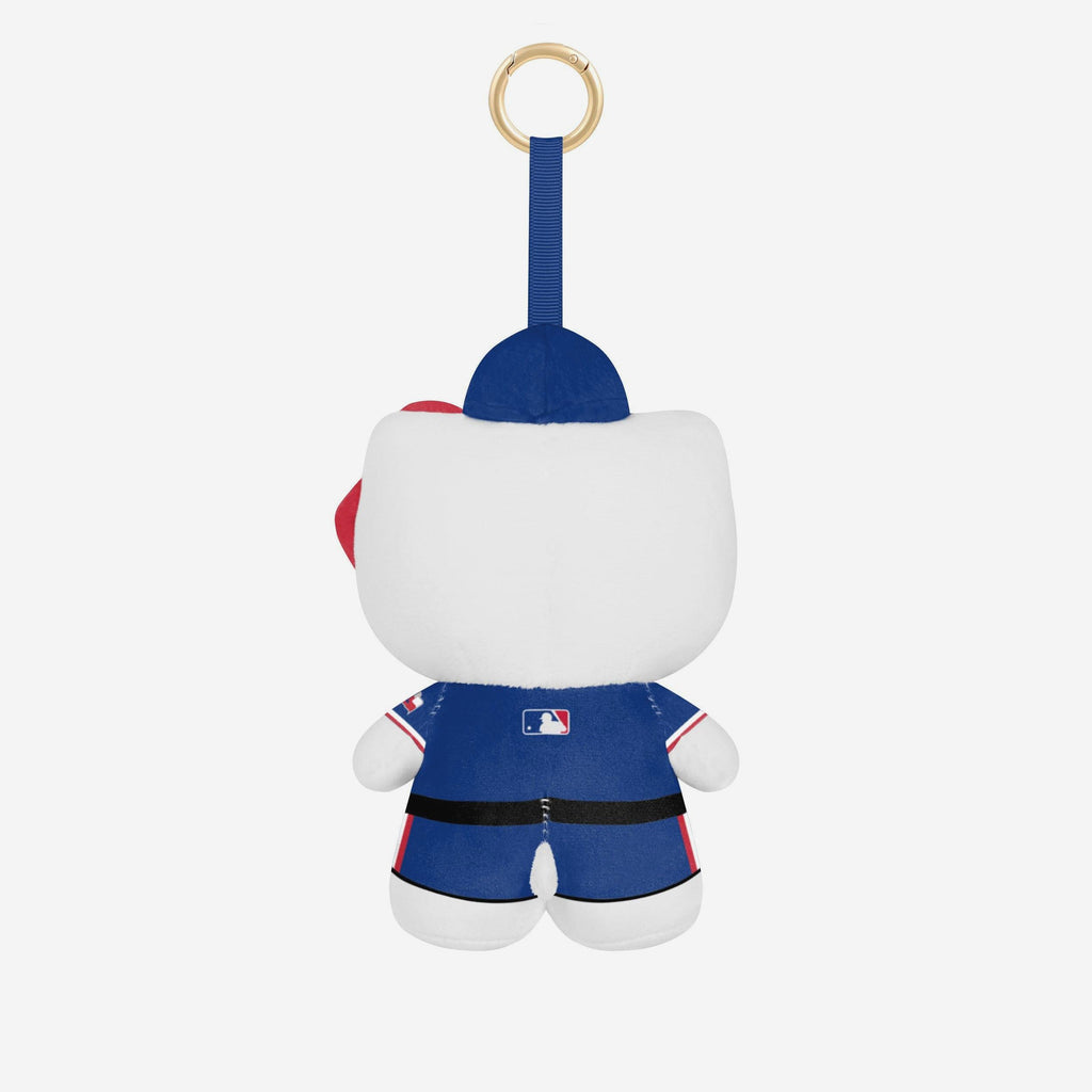 Texas Rangers Plush Hello Kitty® Bag Charm Keychain FOCO