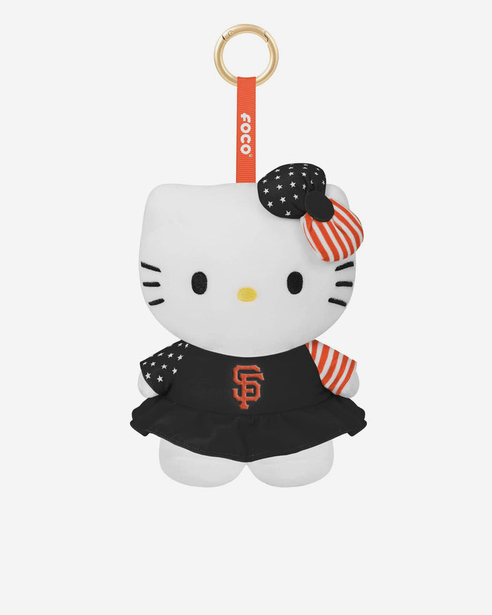 San Francisco Giants Americana Plush Hello Kitty® Bag Charm Keychain FOCO - FOCO.com