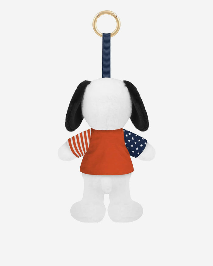 Houston Astros Americana Plush Snoopy Peanuts Bag Charm Keychain FOCO - FOCO.com