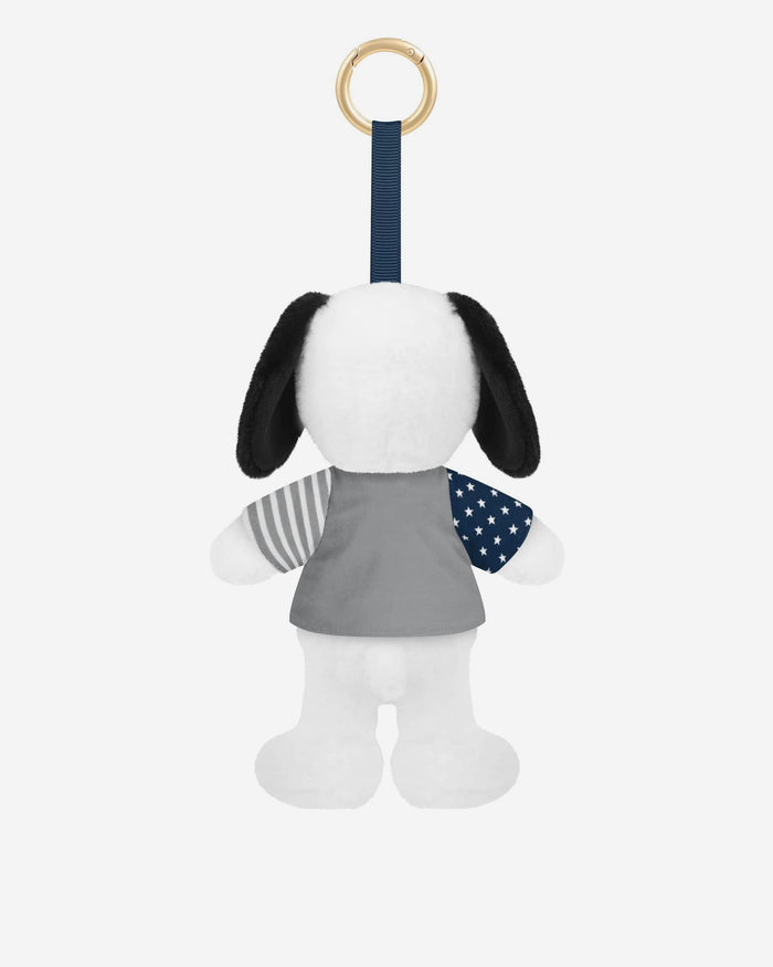 New York Yankees Americana Plush Snoopy Peanuts Bag Charm Keychain FOCO - FOCO.com
