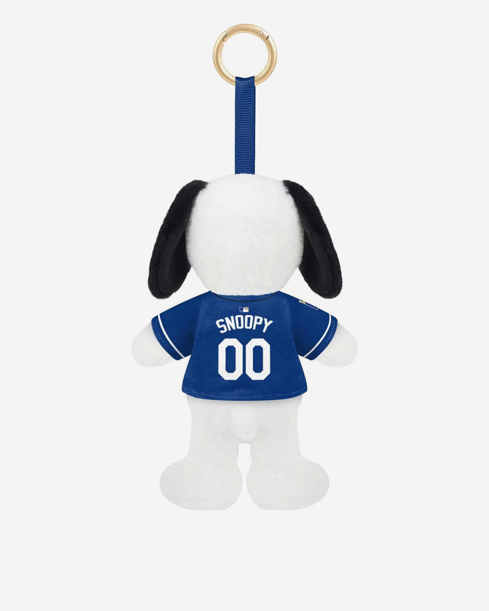 Kansas City Royals Plush Snoopy Peanuts Bag Charm Keychain