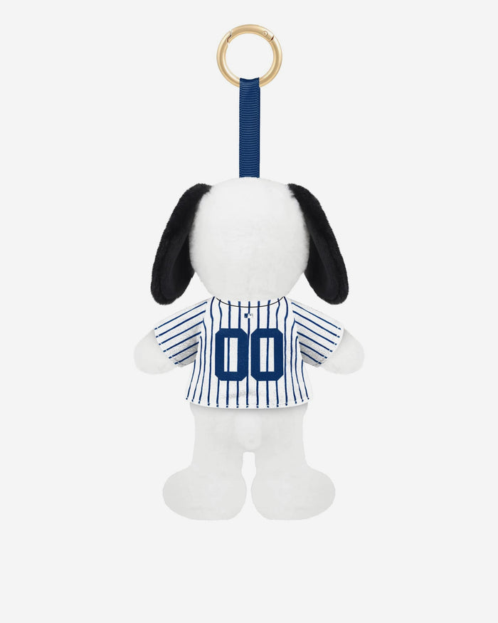 New York Yankees Plush Snoopy Peanuts Bag Charm Keychain FOCO - FOCO.com