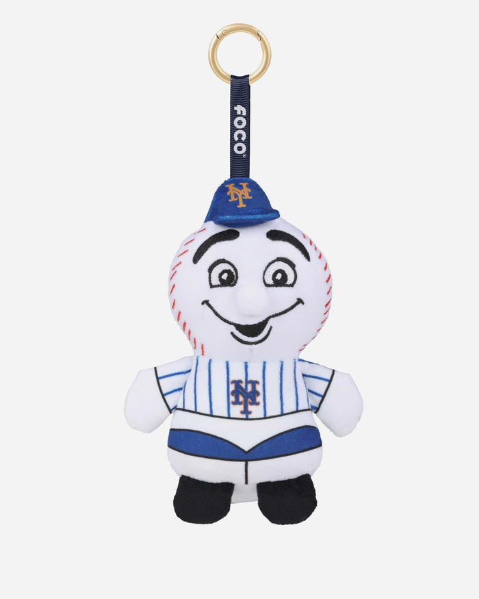 New York Mets Plush Teamie Beanie Mascot Bag Charm Keychain FOCO - FOCO.com