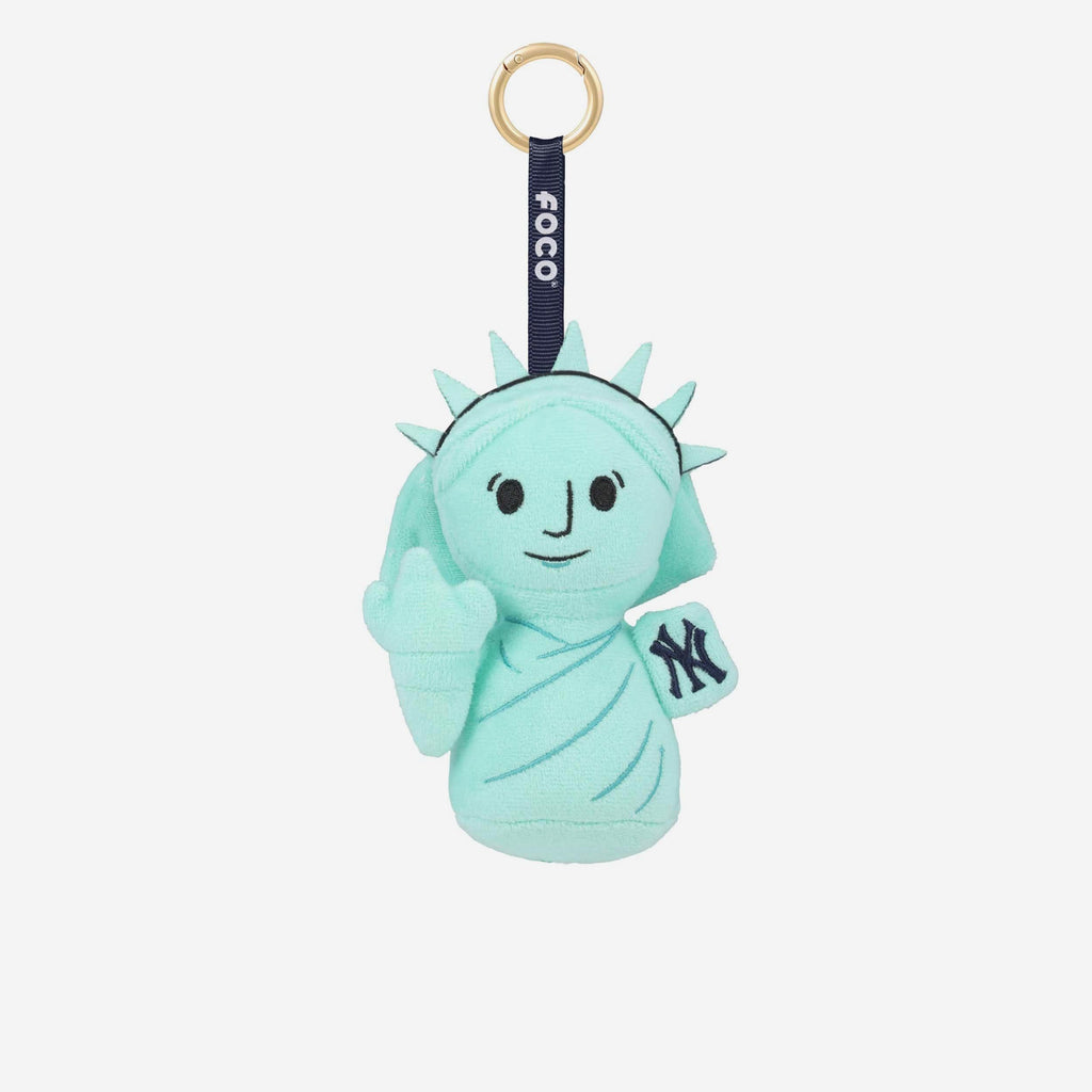 New York Yankees Plush Teamie Beanie Bag Charm Keychain FOCO - FOCO.com