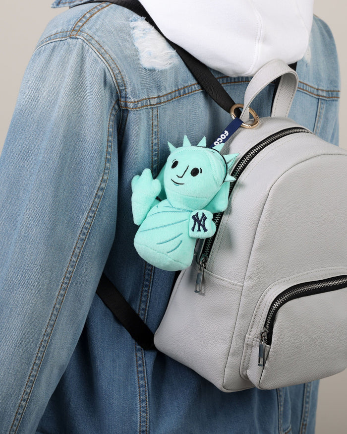 New York Yankees Plush Teamie Beanie Bag Charm Keychain FOCO - FOCO.com