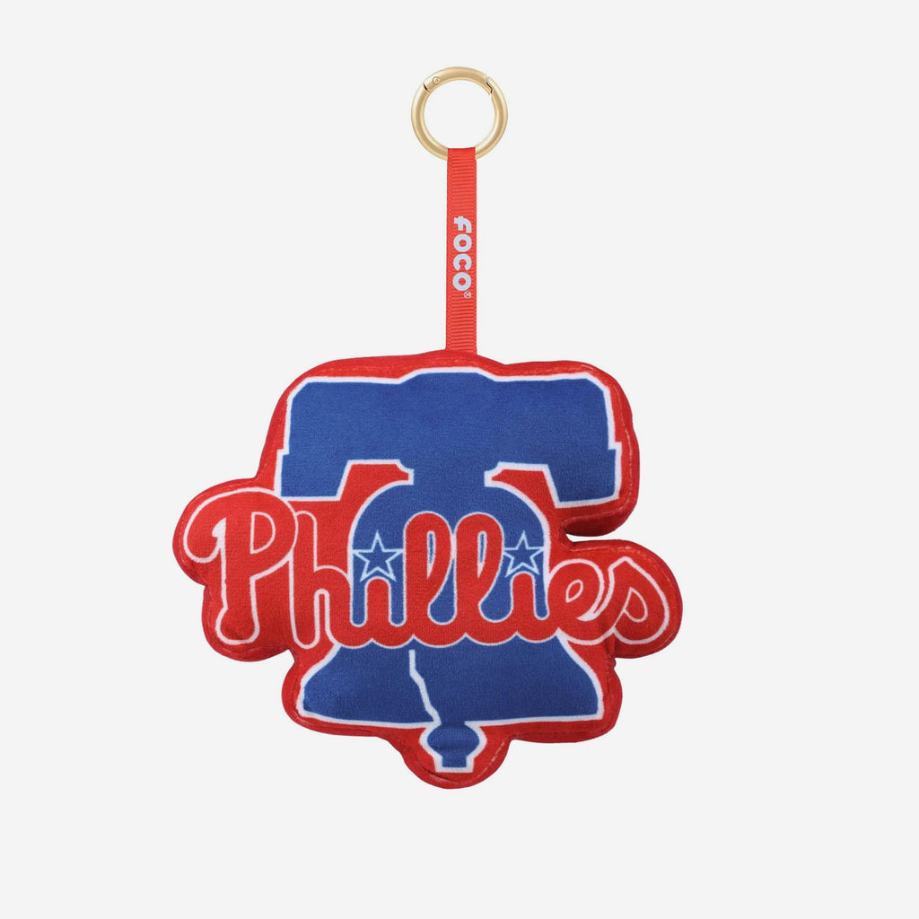 Philadelphia Phillies Plush Team Logo Bag Charm Keychain FOCO - FOCO.com