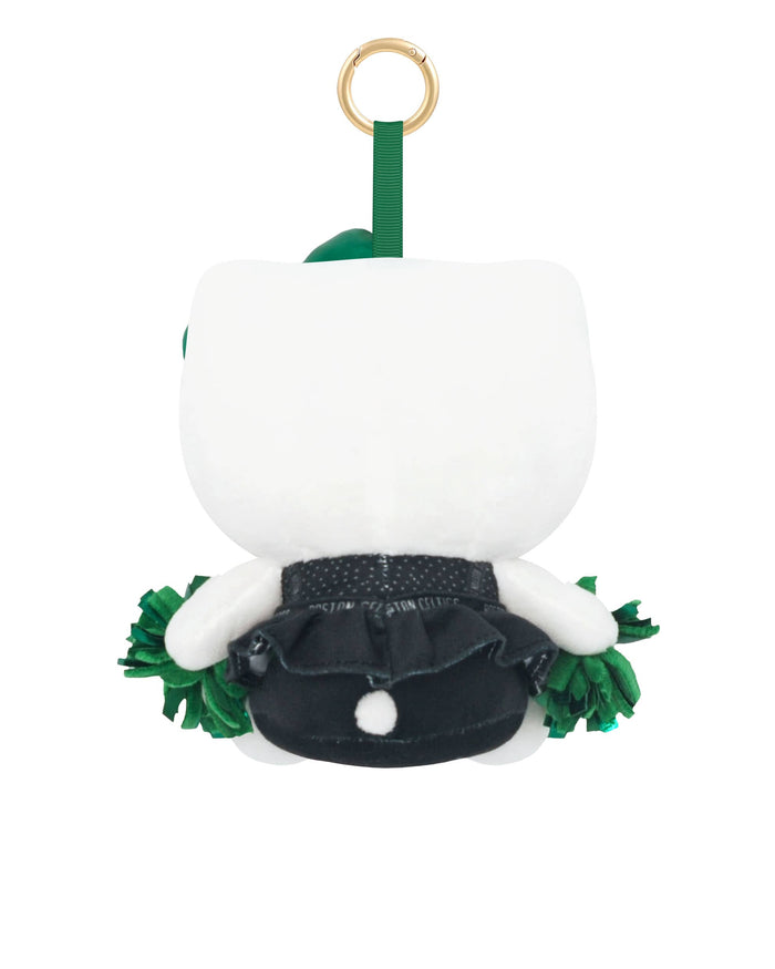 Boston Celtics Plush Hello Kitty® Cheerleader Bag Charm Keychain FOCO - FOCO.com