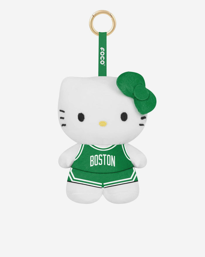 Boston Celtics Plush Hello Kitty® Bag Charm Keychain FOCO - FOCO.com