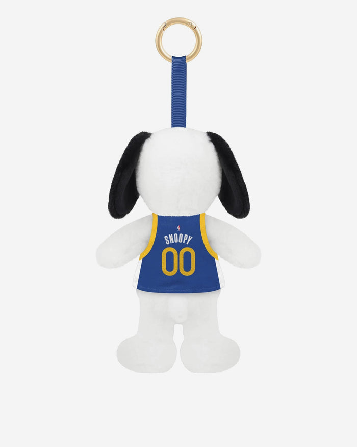 Golden State Warriors Plush Snoopy Peanuts Bag Charm Keychain FOCO - FOCO.com