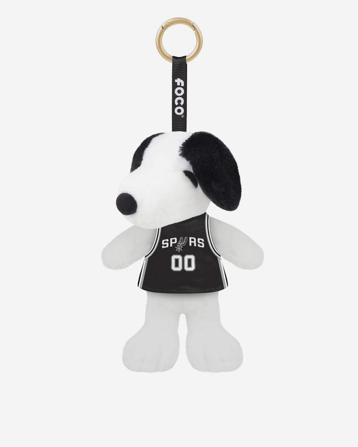 San Antonio Spurs Plush Snoopy Peanuts Bag Charm Keychain FOCO - FOCO.com