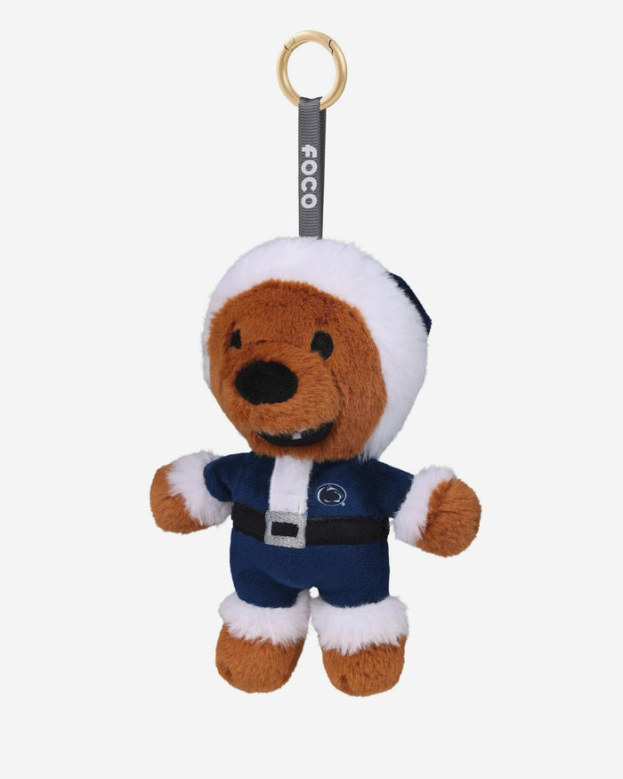 Penn State Nittany Lions Plush Mascot Santa Bag Charm Keychain FOCO - FOCO.com