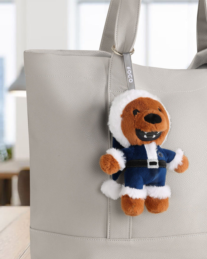 Penn State Nittany Lions Plush Mascot Santa Bag Charm Keychain FOCO - FOCO.com