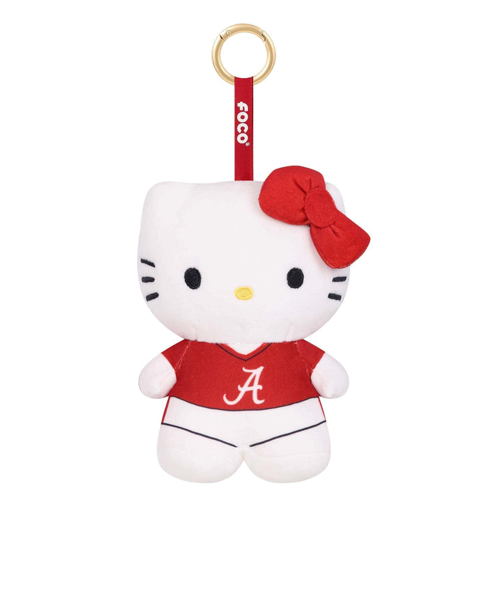 Alabama Crimson Tide Plush Hello Kitty® Bag Charm Keychain