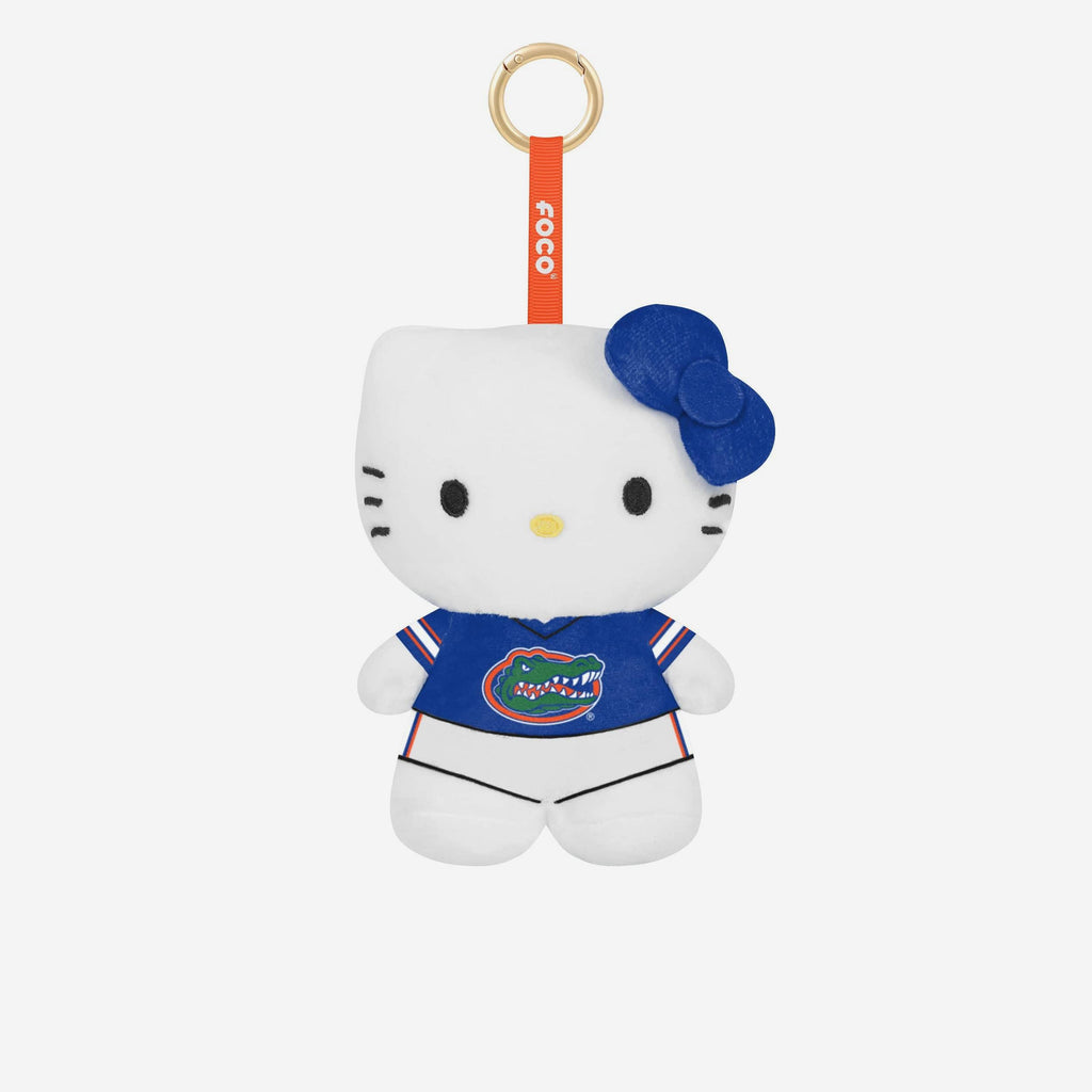 Florida Gators Plush Hello Kitty® Bag Charm Keychain FOCO - FOCO.com