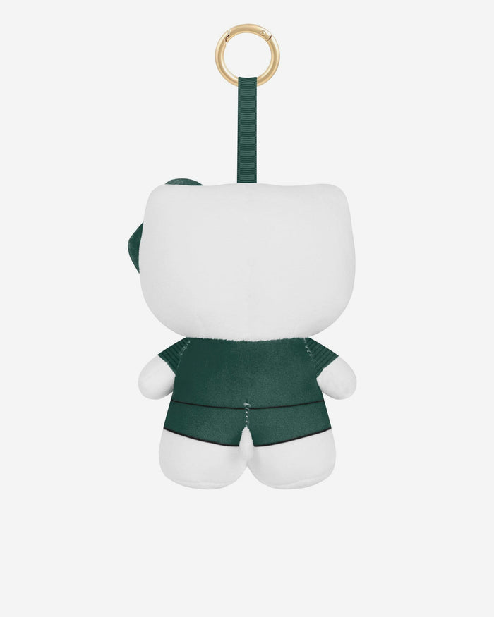 Michigan State Spartans Plush Hello Kitty® Bag Charm Keychain
