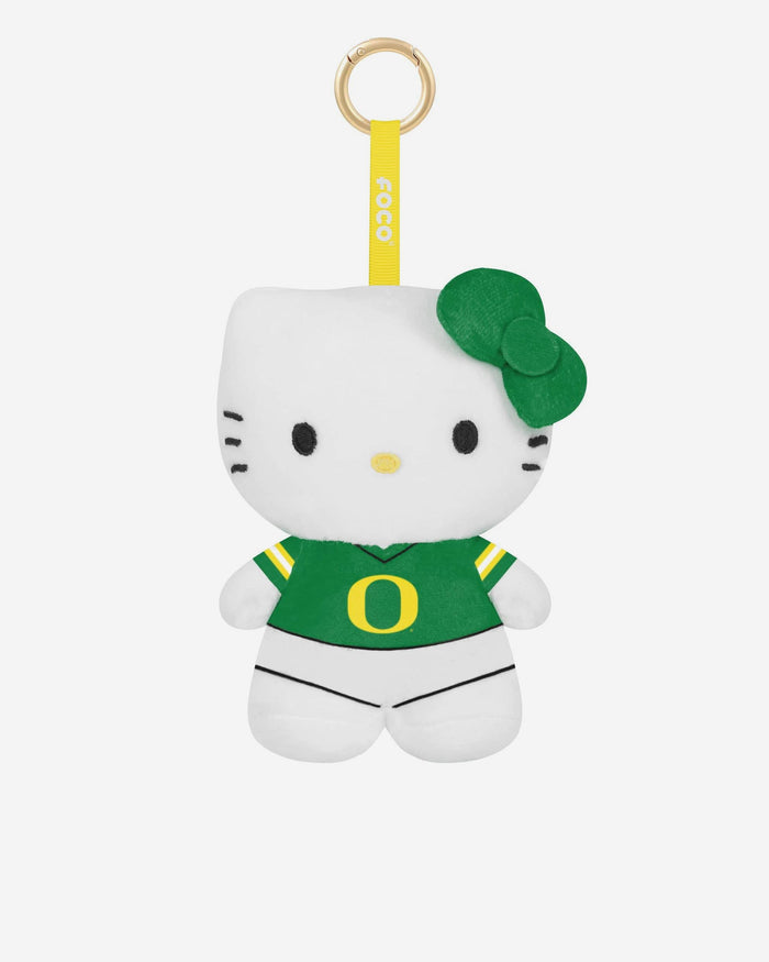 Oregon Ducks Plush Hello Kitty® Bag Charm Keychain FOCO - FOCO.com
